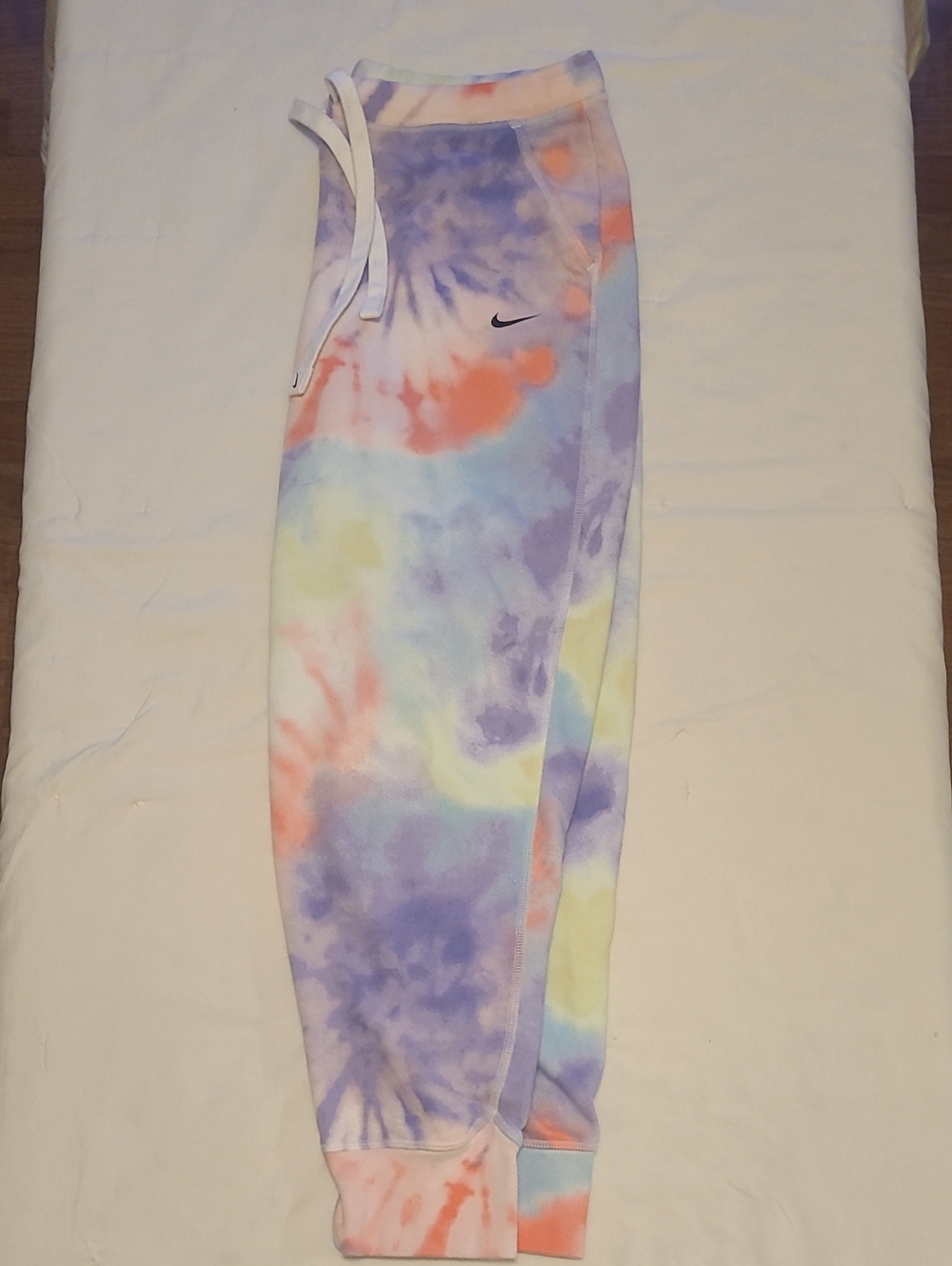 Nike  Tie-Dye Joggers - Pastel Purple, Pink, Yellow & Blue
